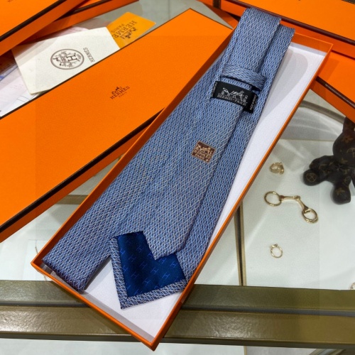 Replica Hermes Necktie For Men #1183391 $40.00 USD for Wholesale