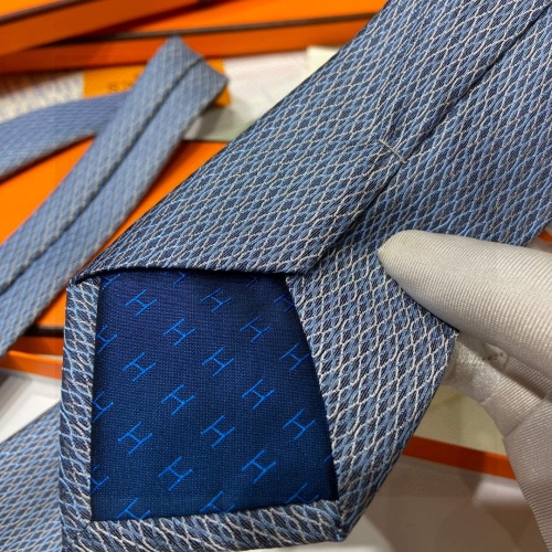 Replica Hermes Necktie For Men #1183391 $40.00 USD for Wholesale