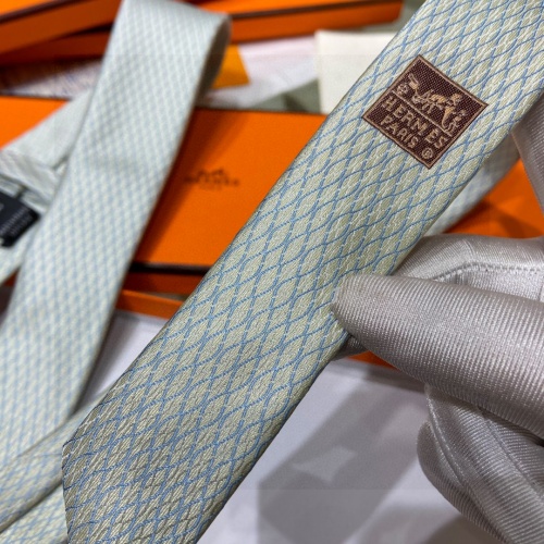 Replica Hermes Necktie For Men #1183392 $40.00 USD for Wholesale
