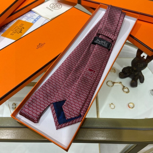 Replica Hermes Necktie For Men #1183396 $40.00 USD for Wholesale