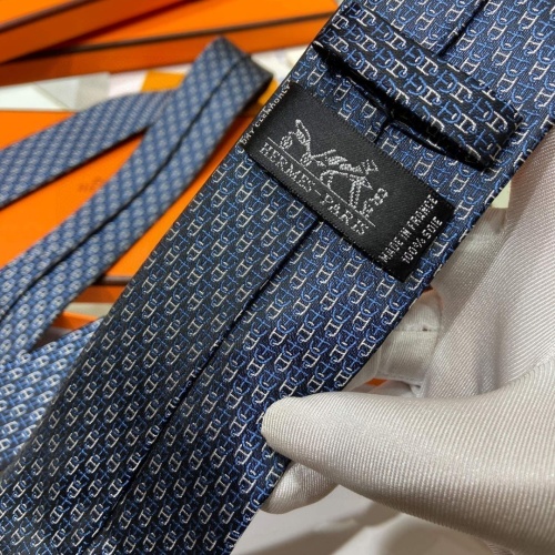 Replica Hermes Necktie For Men #1183401 $40.00 USD for Wholesale