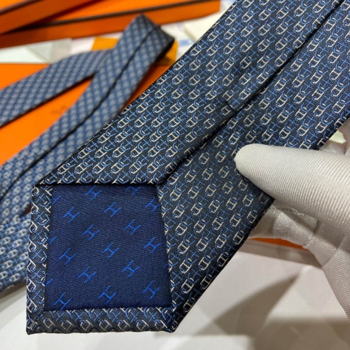 Replica Hermes Necktie For Men #1183401 $40.00 USD for Wholesale