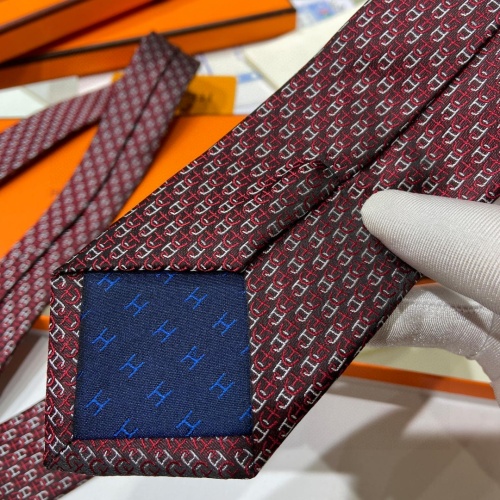 Replica Hermes Necktie For Men #1183402 $40.00 USD for Wholesale