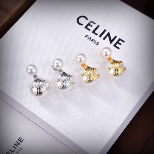 Replica Celine Earrings For Women #1183425 $29.00 USD for Wholesale