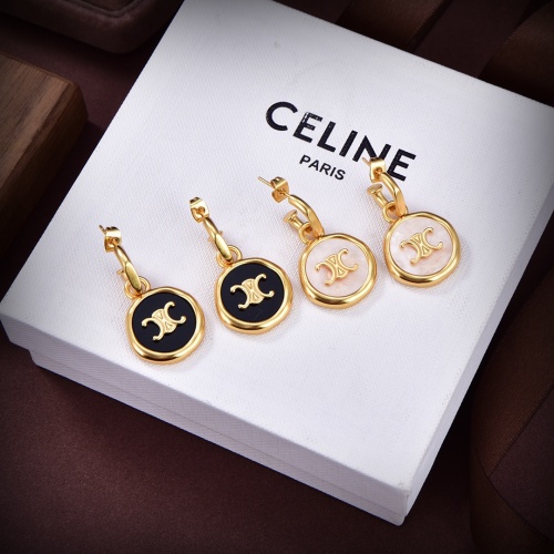 Replica Celine Earrings For Women #1183455 $29.00 USD for Wholesale