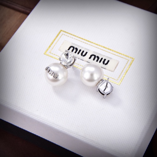 Replica MIU MIU Earrings For Women #1183562 $27.00 USD for Wholesale