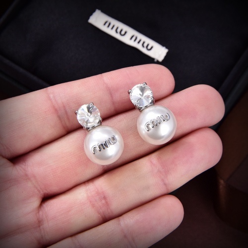 Replica MIU MIU Earrings For Women #1183562 $27.00 USD for Wholesale