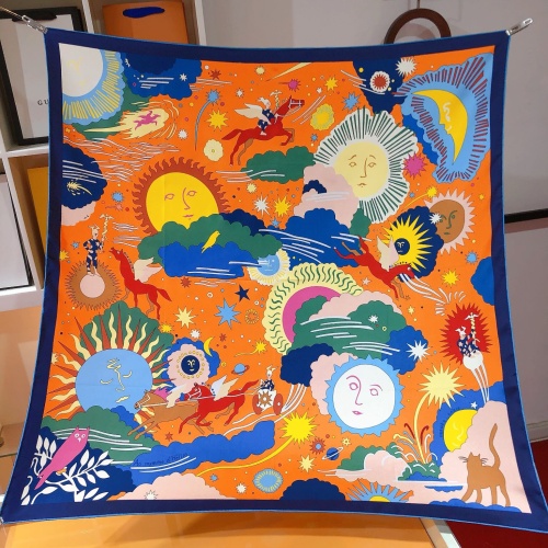 Hermes Silk Squares For Women #1183565 $52.00 USD, Wholesale Replica Hermes Scarf