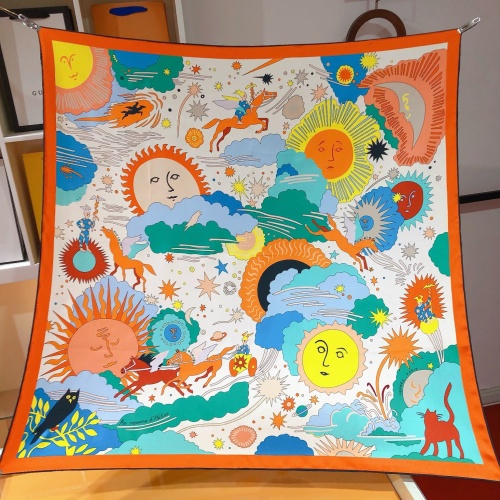 Hermes Silk Squares For Women #1183566 $52.00 USD, Wholesale Replica Hermes Scarf