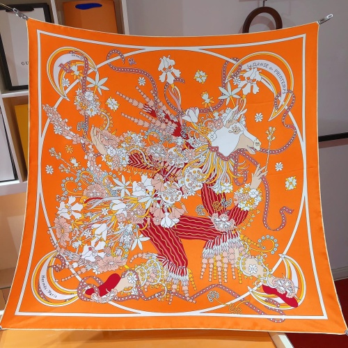 Hermes Silk Squares For Women #1183581 $52.00 USD, Wholesale Replica Hermes Scarf