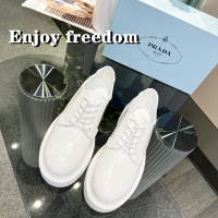 $102.00 USD Prada Leather Shoes For Women #1174699
