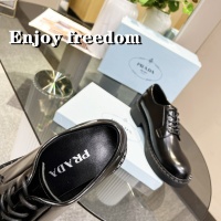 $102.00 USD Prada Leather Shoes For Women #1174701