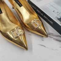 $130.00 USD Dolce & Gabbana D&G High-Heeled Shoes For Women #1174802