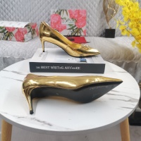 $130.00 USD Dolce & Gabbana D&G High-Heeled Shoes For Women #1174802