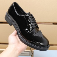 $125.00 USD Prada Leather Shoes For Men #1179076