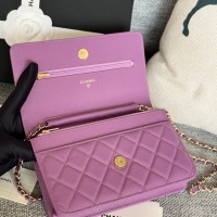 $158.00 USD Chanel AAA Quality Messenger Bags In Gold For Women #1179495