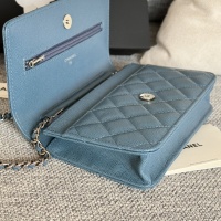 $158.00 USD Chanel AAA Quality Messenger Bags In Silver For Women #1179500