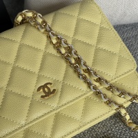 $158.00 USD Chanel AAA Quality Messenger Bags In Gold For Women #1179501
