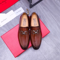 $92.00 USD Salvatore Ferragamo Leather Shoes For Men #1180032