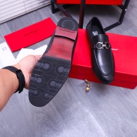 $92.00 USD Salvatore Ferragamo Leather Shoes For Men #1180033