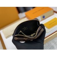 $36.00 USD Louis Vuitton LV Card Case In Black For Women #1182108