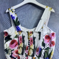 $128.00 USD Dolce & Gabbana Dresses Sleeveless For Women #1183332