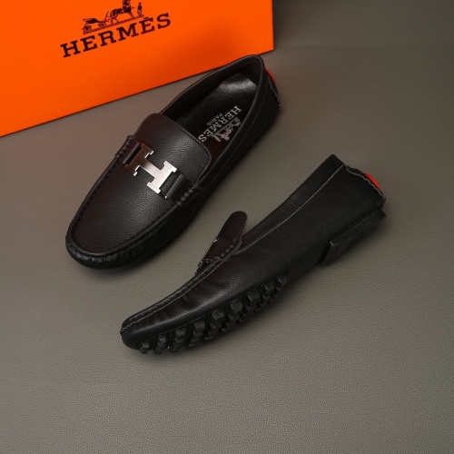 Hermes Leather Shoes For Men #1183684 $68.00 USD, Wholesale Replica Hermes Leather Shoes