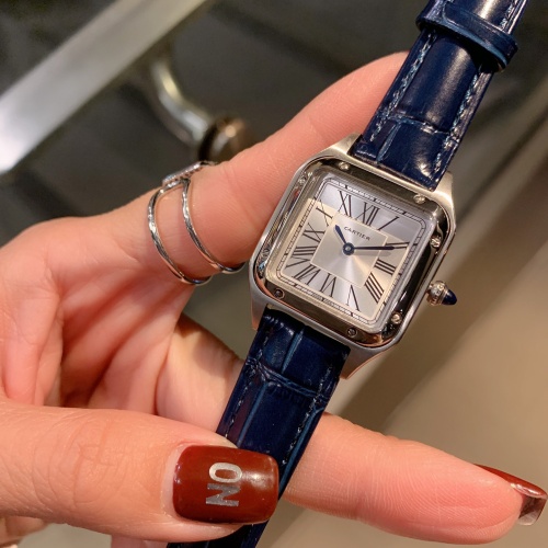 Cartier AAA Quality Watches In Silver For Women #1183801