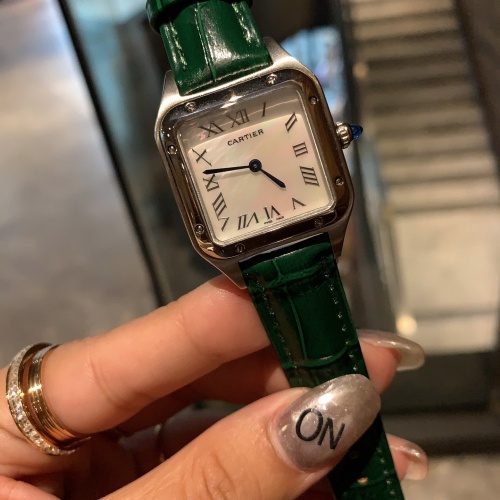 Cartier AAA Quality Watches In Silver For Women #1183803