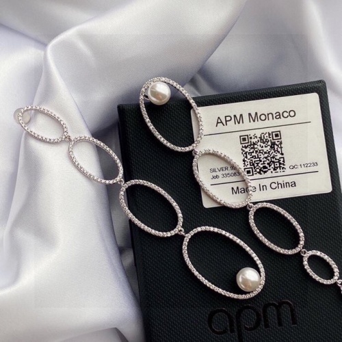 Replica Apm Monaco Earrings For Women #1183818 $42.00 USD for Wholesale