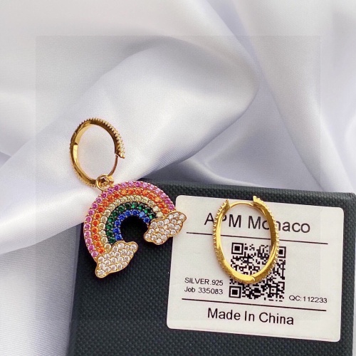Replica Apm Monaco Earrings For Women #1183866 $34.00 USD for Wholesale