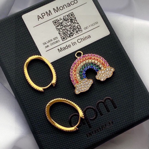 Replica Apm Monaco Earrings For Women #1183866 $34.00 USD for Wholesale