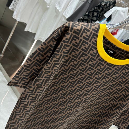 Replica Fendi T-Shirts Short Sleeved For Unisex #1183881 $40.00 USD for Wholesale