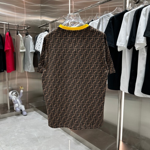 Replica Fendi T-Shirts Short Sleeved For Unisex #1183881 $40.00 USD for Wholesale