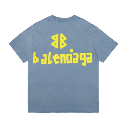 Replica Balenciaga T-Shirts Short Sleeved For Unisex #1183893 $42.00 USD for Wholesale