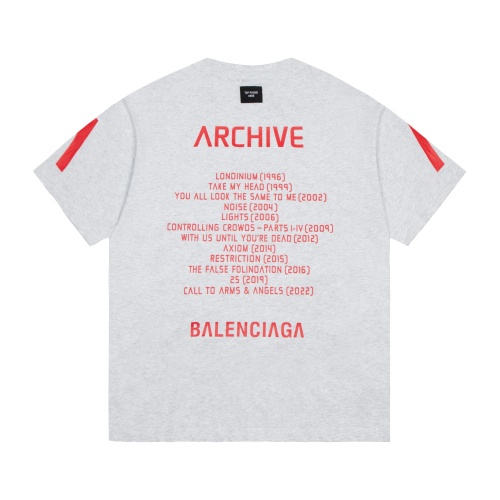 Replica Balenciaga T-Shirts Short Sleeved For Unisex #1183905 $42.00 USD for Wholesale