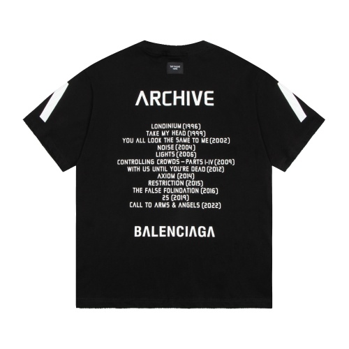 Replica Balenciaga T-Shirts Short Sleeved For Unisex #1183906 $42.00 USD for Wholesale