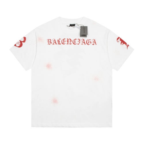 Balenciaga T-Shirts Short Sleeved For Unisex #1183916 $40.00 USD, Wholesale Replica Balenciaga T-Shirts
