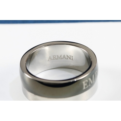 Replica Armani Rings #1183921 $25.00 USD for Wholesale