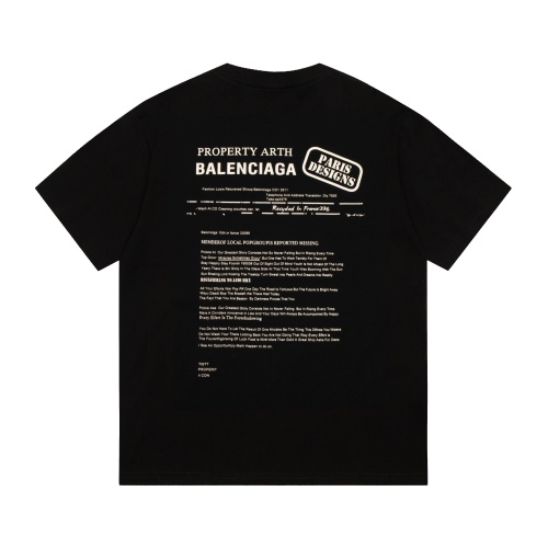 Replica Balenciaga T-Shirts Short Sleeved For Unisex #1183925 $40.00 USD for Wholesale