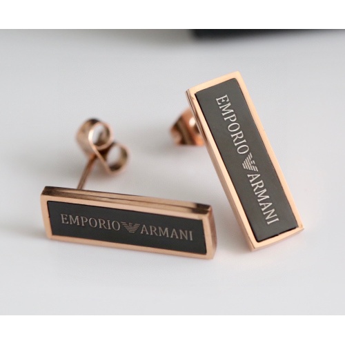 Replica Armani Earrings For Women #1183935 $25.00 USD for Wholesale