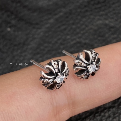 Replica Chrome Hearts Earrings For Women #1183938 $29.00 USD for Wholesale