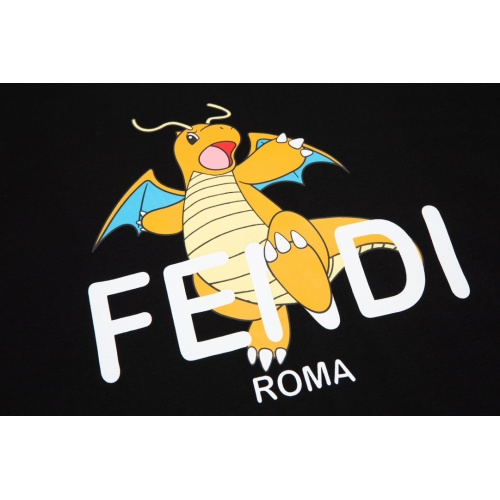 Replica Fendi T-Shirts Short Sleeved For Unisex #1183982 $40.00 USD for Wholesale