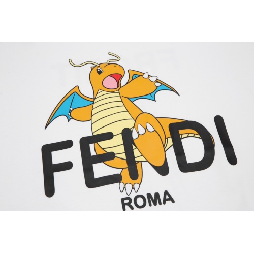 Replica Fendi T-Shirts Short Sleeved For Unisex #1183983 $40.00 USD for Wholesale