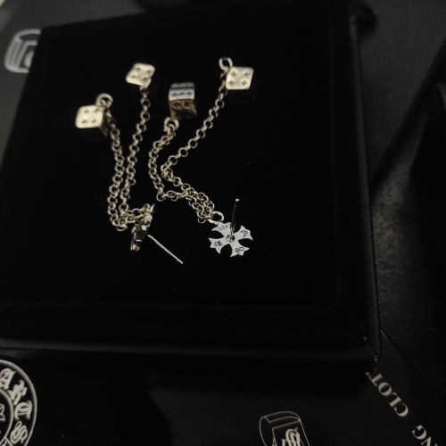 Replica Chrome Hearts Earrings For Women #1184087 $34.00 USD for Wholesale