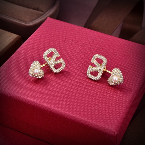 Replica Valentino Earrings For Women #1184137 $34.00 USD for Wholesale
