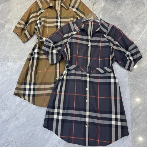 Replica Burberry Dresses Long Sleeved For Women #1184151 $96.00 USD for Wholesale