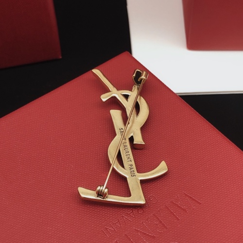 Replica Yves Saint Laurent Brooches For Women #1184156 $29.00 USD for Wholesale