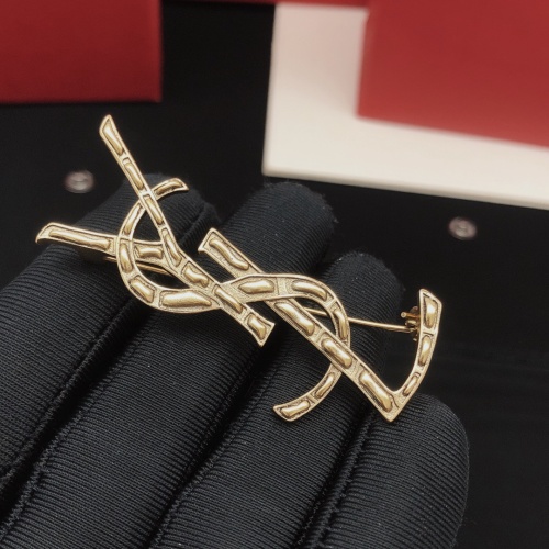 Replica Yves Saint Laurent Brooches For Women #1184175 $27.00 USD for Wholesale