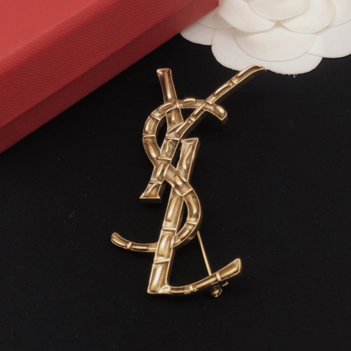 Replica Yves Saint Laurent Brooches For Women #1184177 $27.00 USD for Wholesale